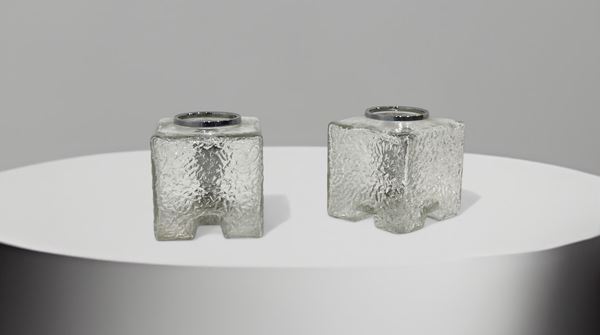 Toni Zuccheri,Mazzega - Pair of  Table Lamps