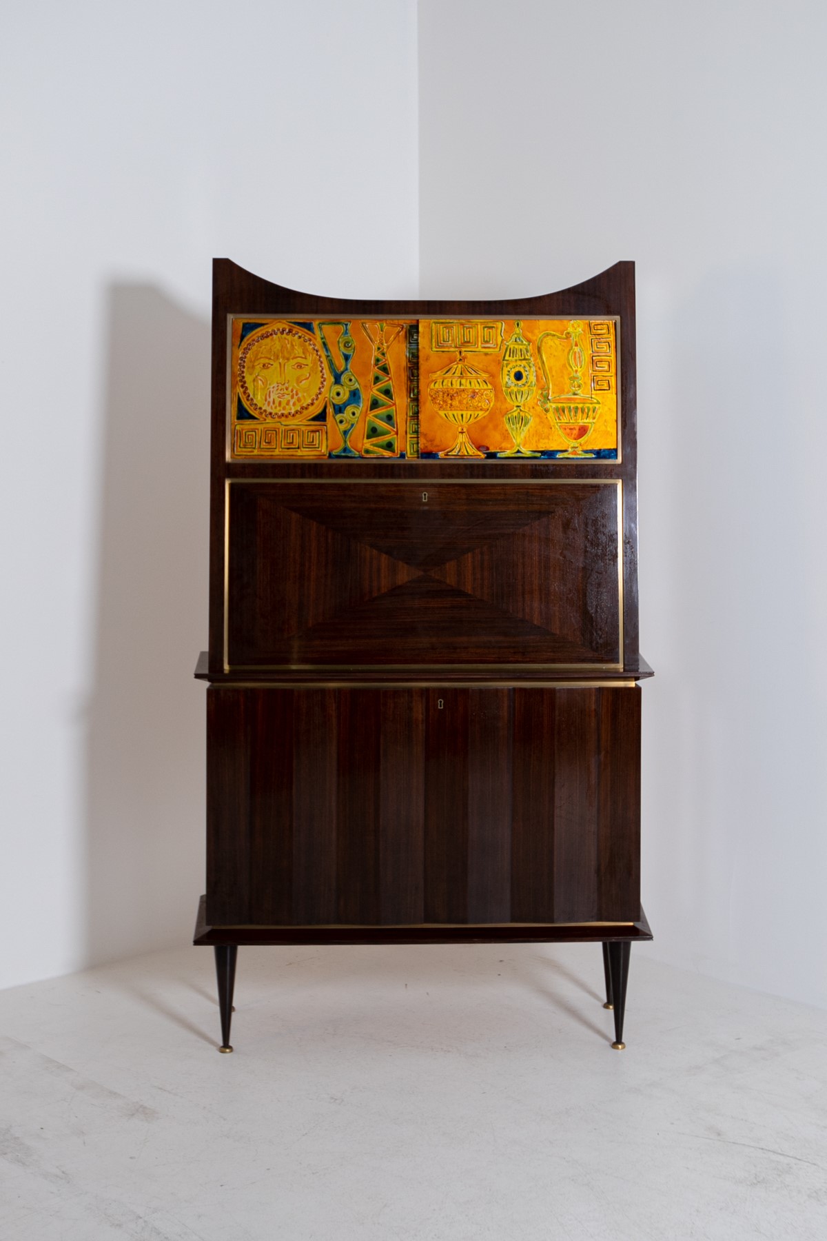 Melchiorre Bega Rosewood Highboard, 1950s