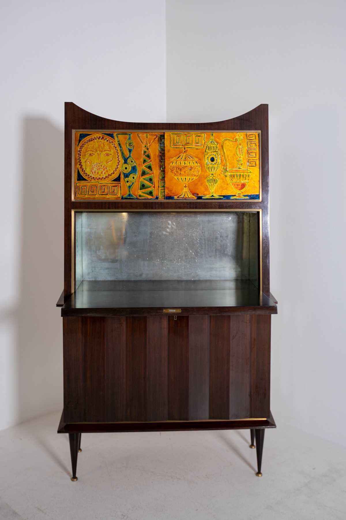 Melchiorre Bega Rosewood Highboard, 1950s