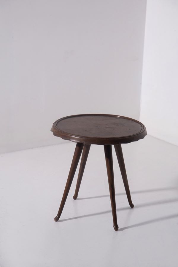 Paolo Buffa - Round coffee table Attr.