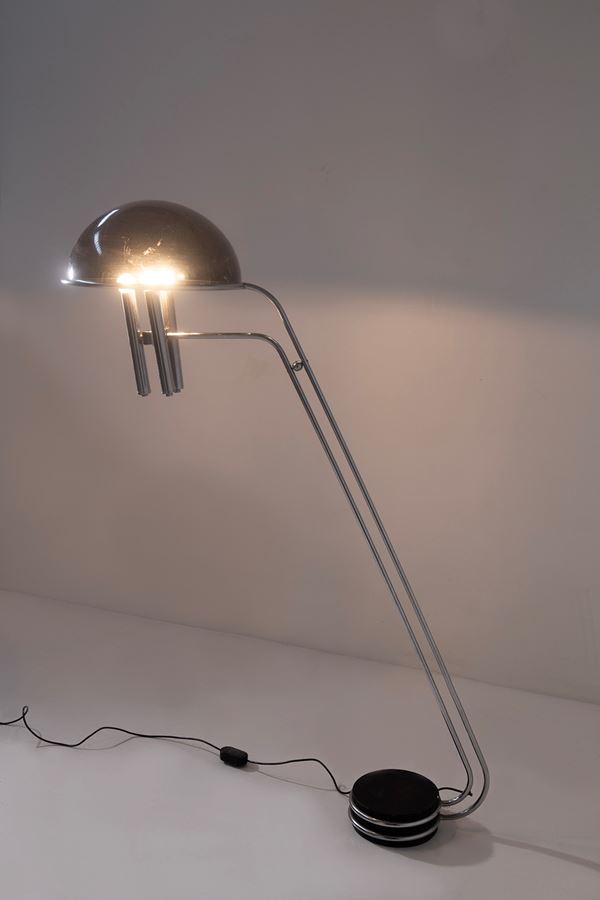 Space age floor lamp