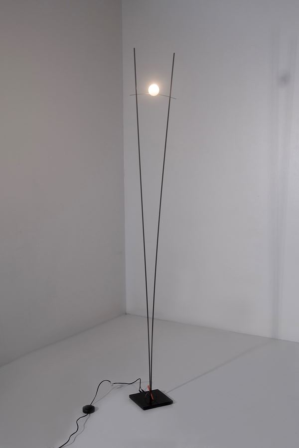 Ingo  Maurer - “Ilios” metal floor lamp