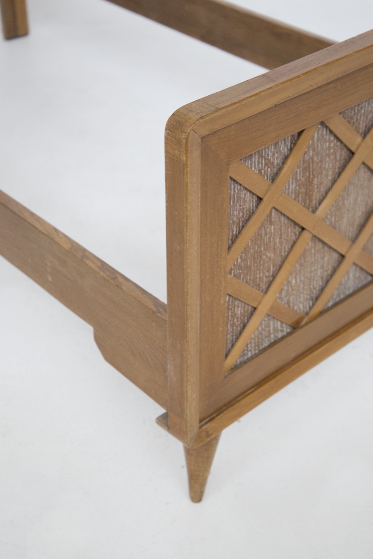Paolo Buffa Single Bed And Bedside Table in Wood