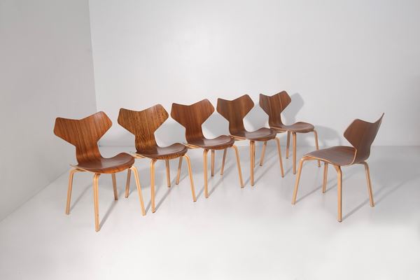 Arne Jacobsen - Set of six chairs