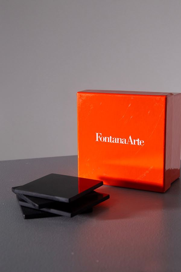 Fontana Arte - Set of Under black Glasses