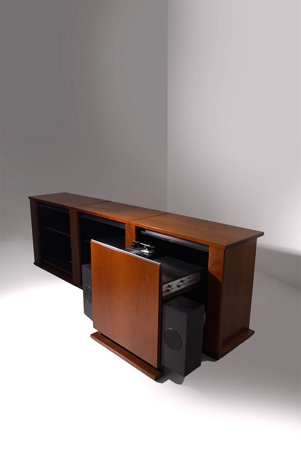 Manifattura Italiana - Sideboard with internal radio