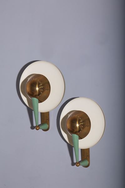 Coppia di Lampade da Parete