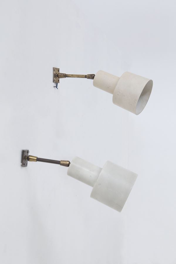 Manifattura Italiana - Pair of wall sconces