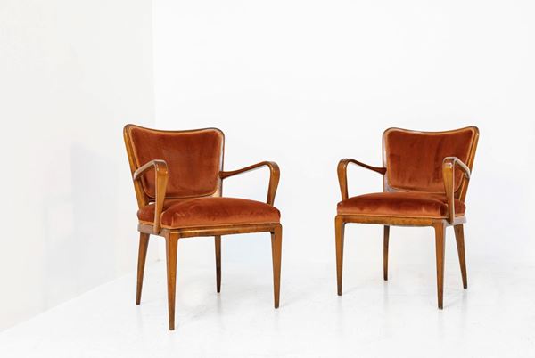 Osvaldo Borsani - Pair of Armchairs