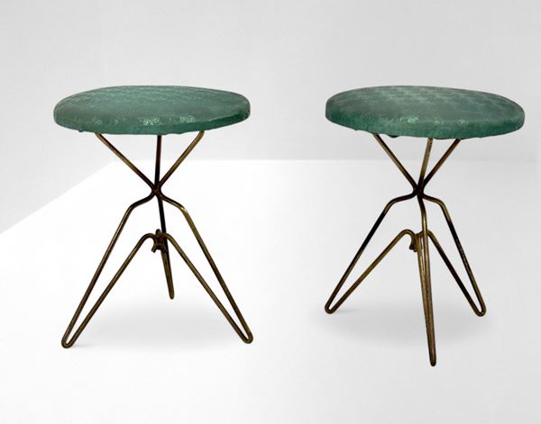 Manifattura Italiana - Pair of stools