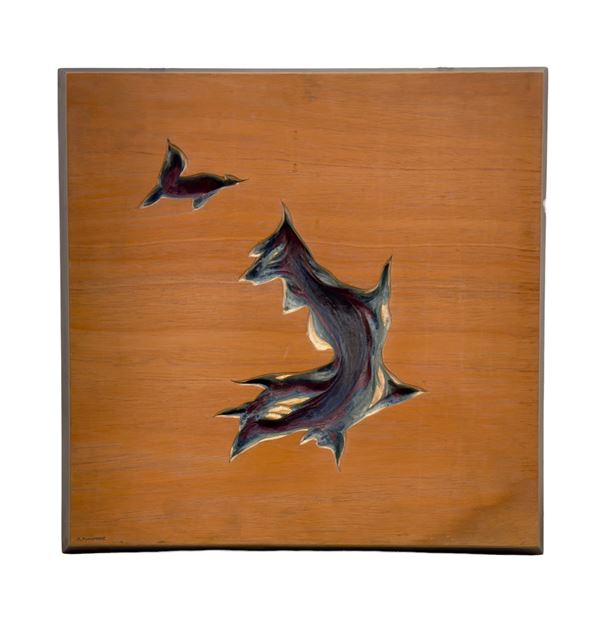 Angelo Mangiarotti - Carved decorative panel