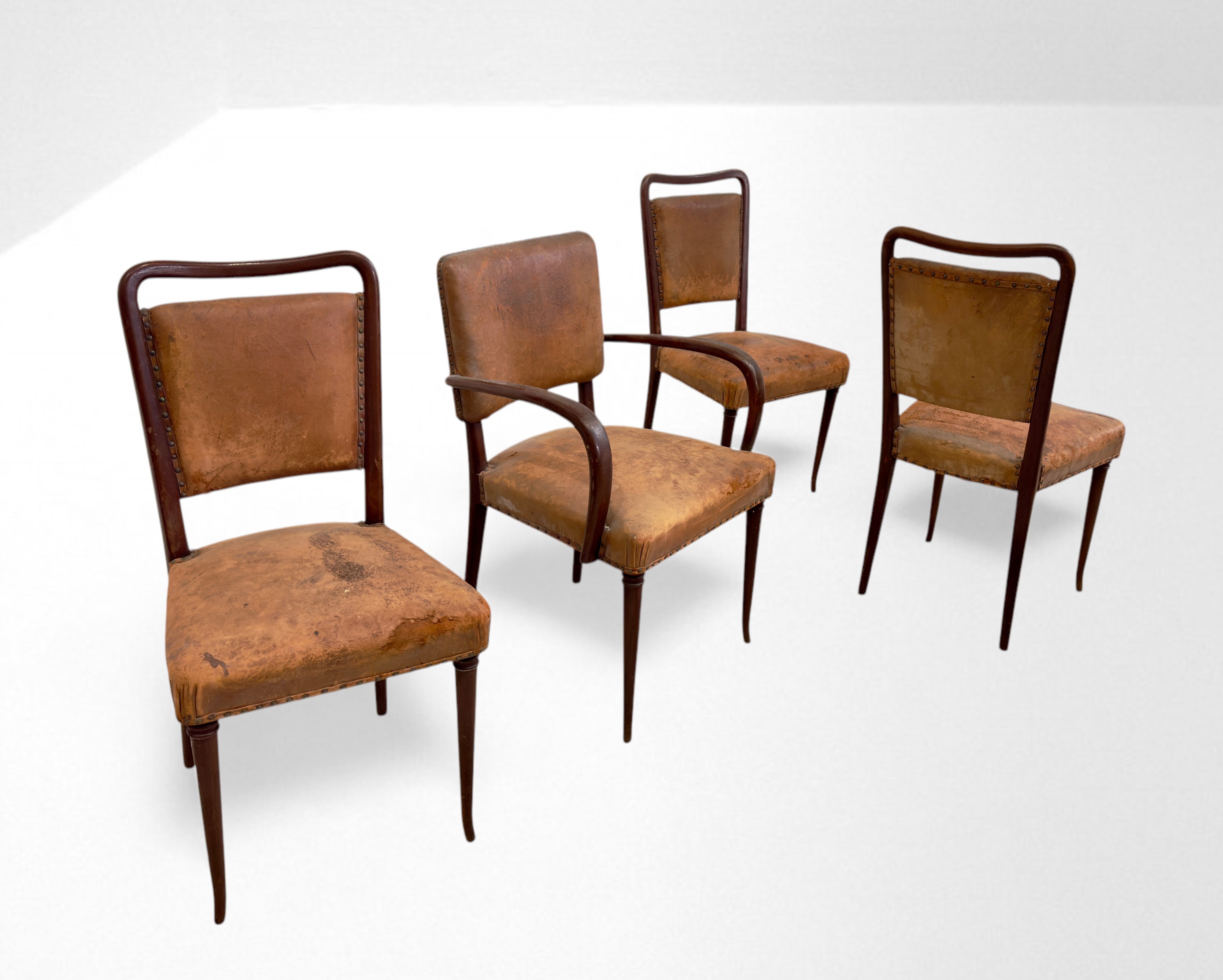 Paolo Buffa,Antonio Cassi Ramelli : Chairs  - Auction La Décoration - LTWID Auction House