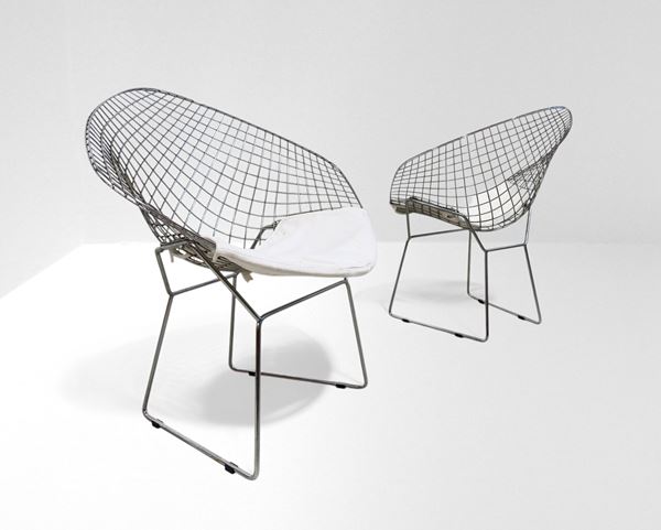 Harry Bertoia,Knoll International - Diamond Chairs