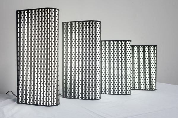 Joseph Hoffmann - Four wall lamp