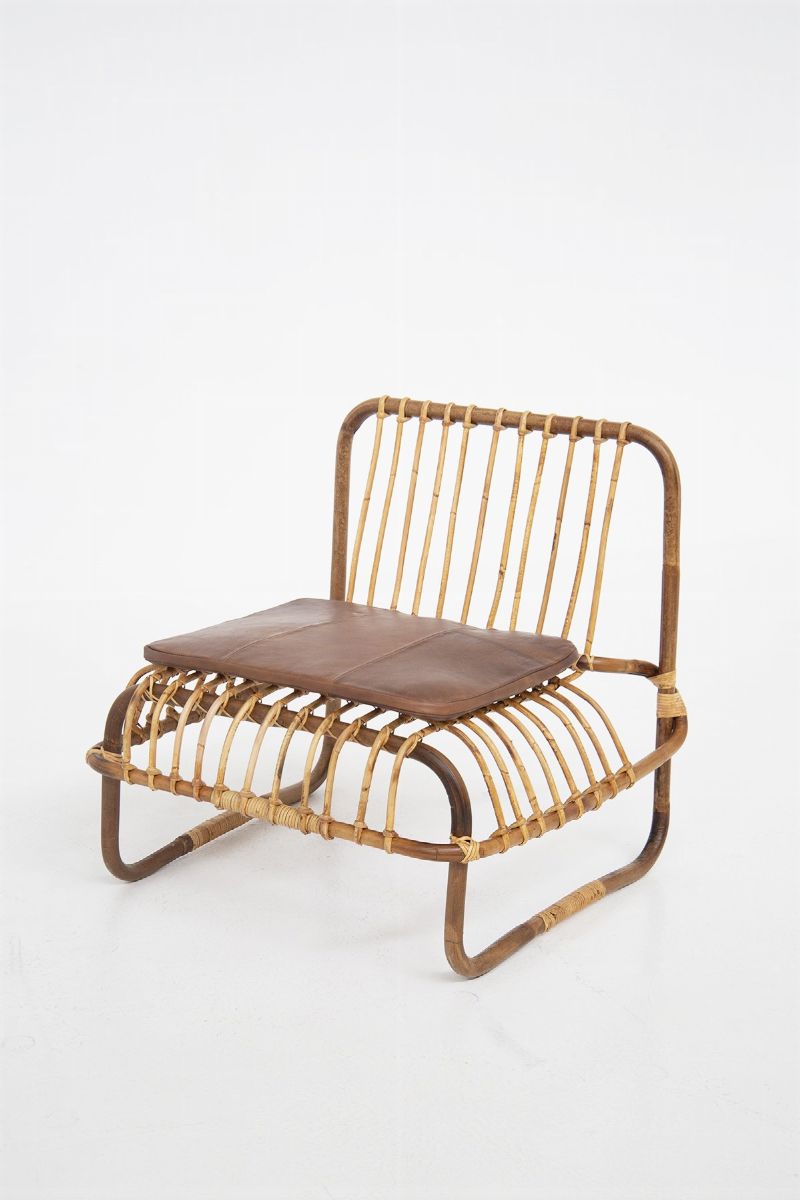 Vintage Armchairs in Bamboo By Raffaella Crespi