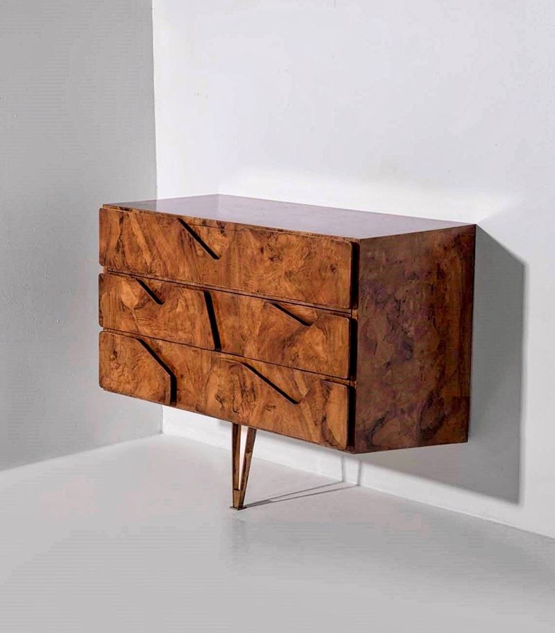 Gio Ponti - Cassettiera in Radica
