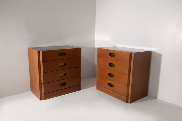 Luigi Caccia Dominioni - Pair of chests of drawers
