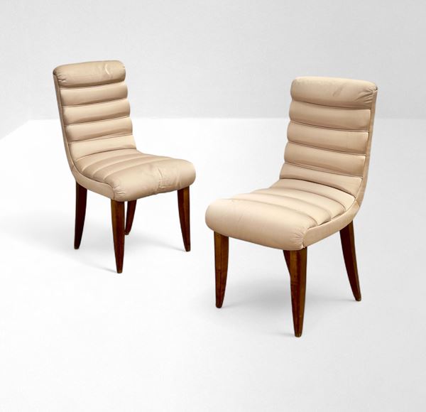 Guglielmo Ulrich - Pair of chairs