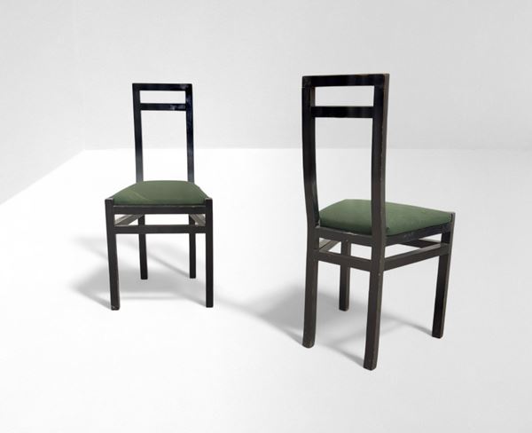 Corrado  Corradi dell'Acqua - Pair of Veneto Chairs
