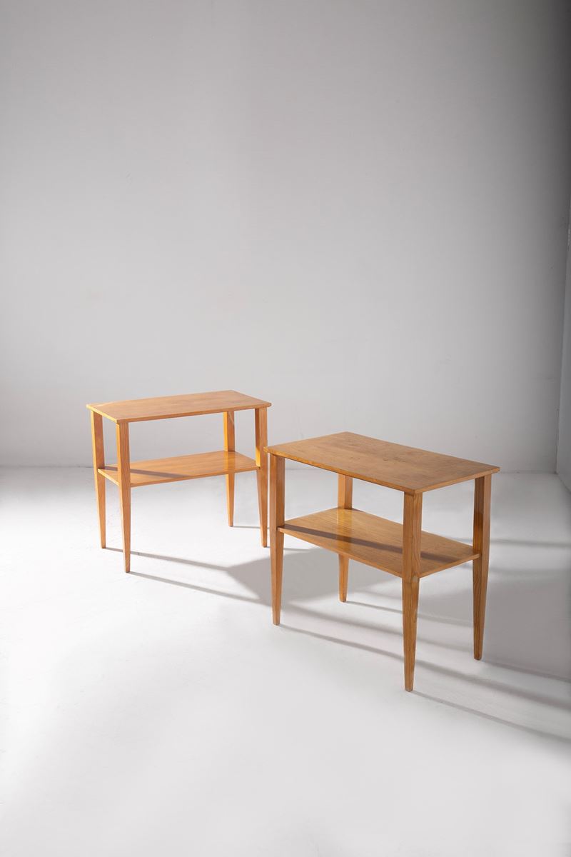 Gio Ponti - Coppia di Tavolini Attr.