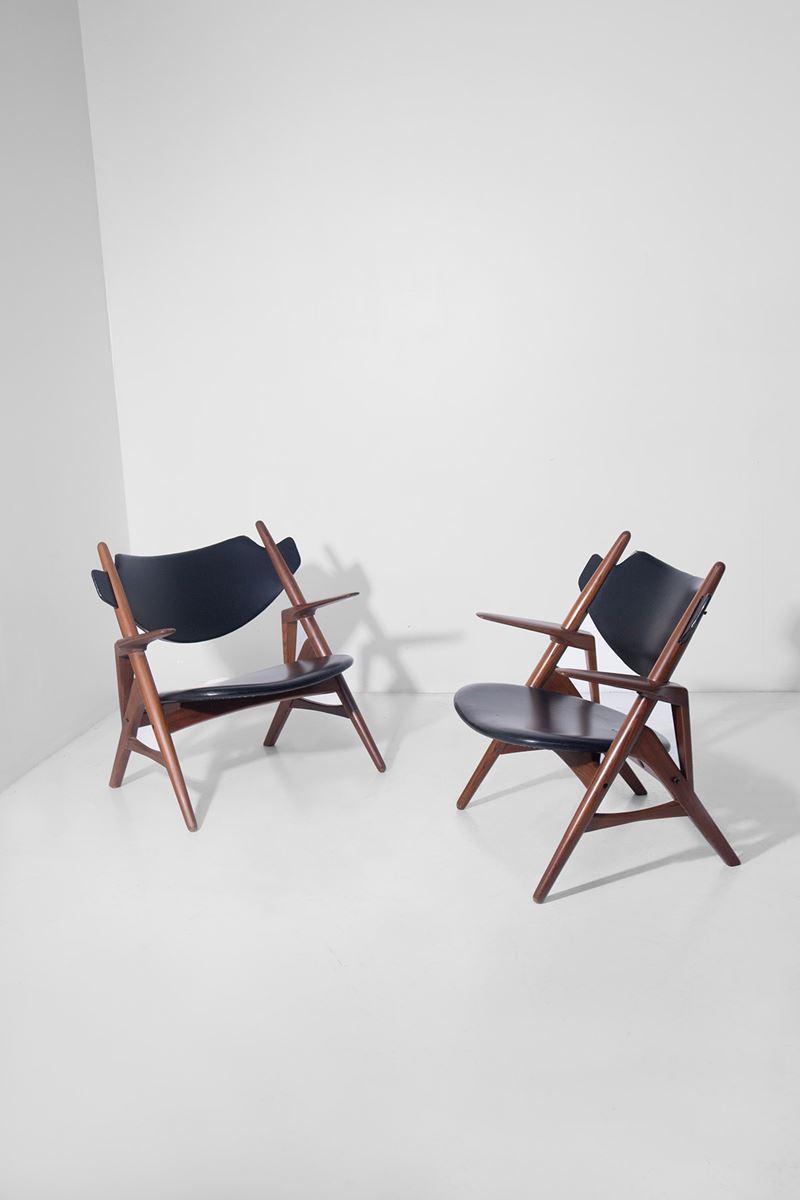 Hans Wegner - Coppia di Poltrone, De Padova