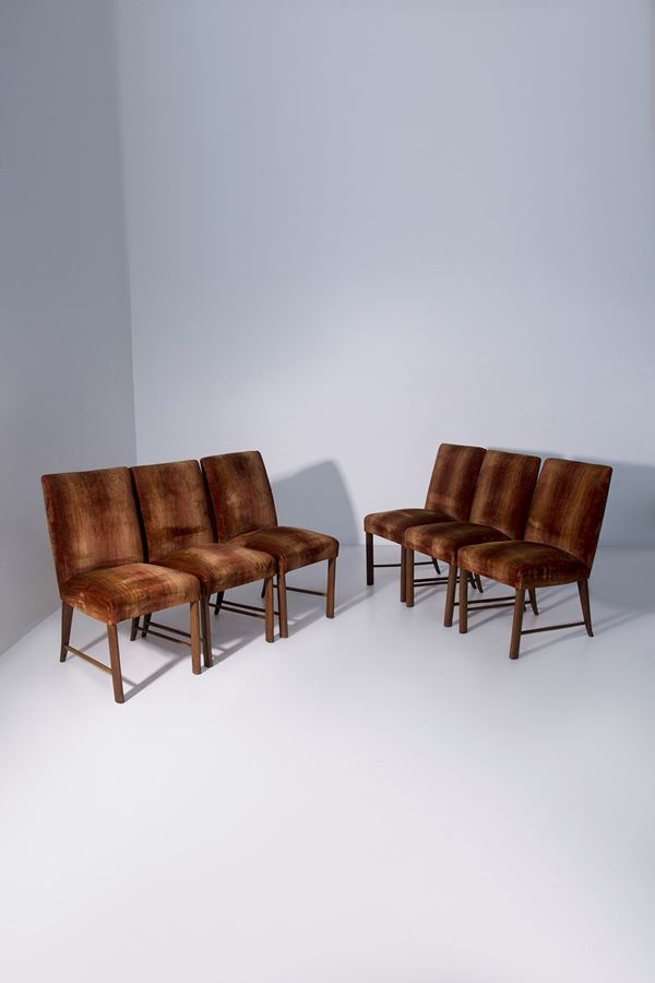Paolo Buffa - Set of six chairs