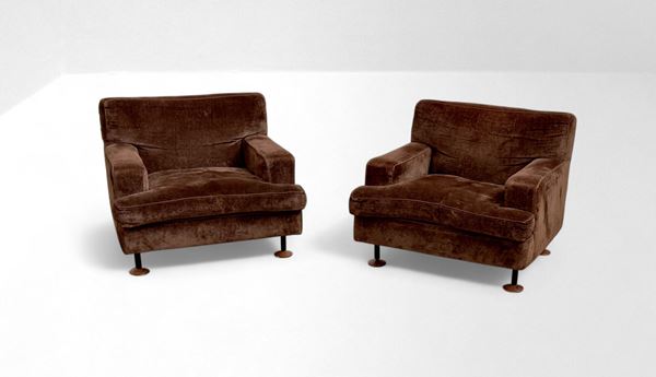 Marco Zanuso - Pair of armchairs for Arflex