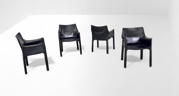 Mario Bellini - Four small armchairs CAB 413