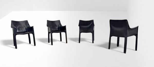 Mario Bellini - Four small armchairs CAB 413