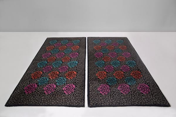 Ottavio Missoni - Pair of designer rugs