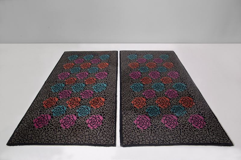 Ottavio Missoni - Coppia di Tappeti Design