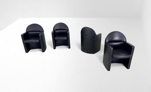 Paolo Pininfarina - Four Ego Meeting armchairs by Poltrona Frau