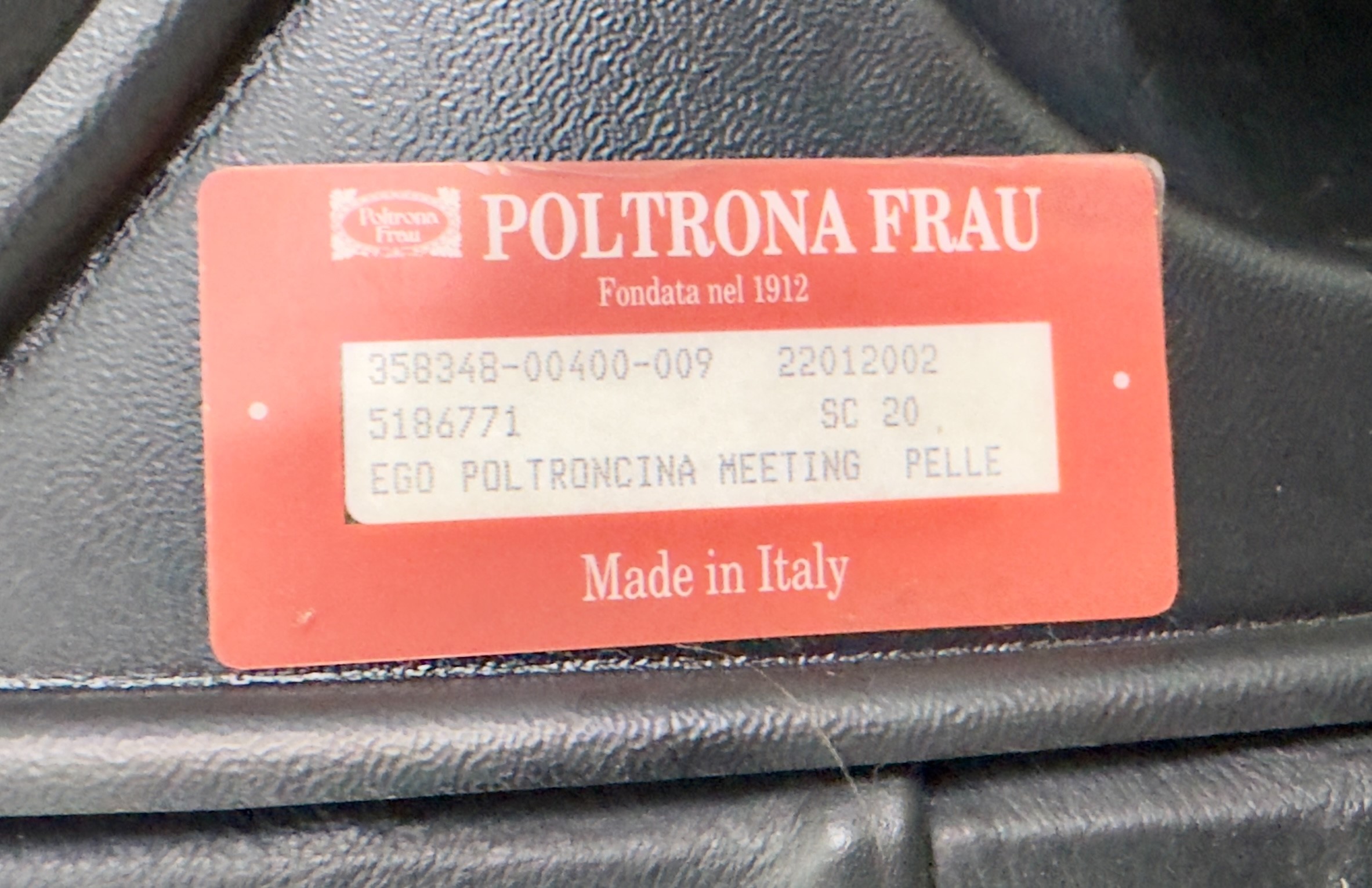 Paolo Pininfarina - Quattro Poltrone Ego Meeting di Poltrona Frau