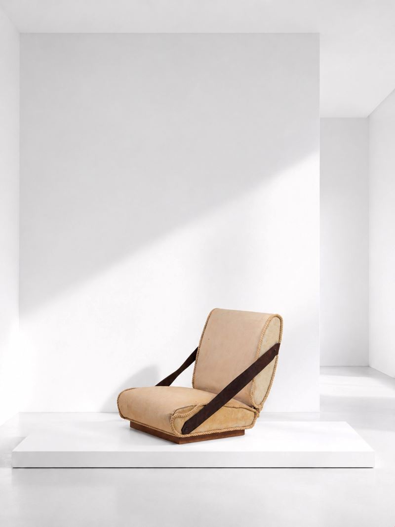 Gio Ponti - Poltrona da terra anni ’50 (attrib.)
