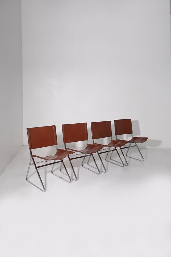 Pierre Paulin - Set of chairs attr.