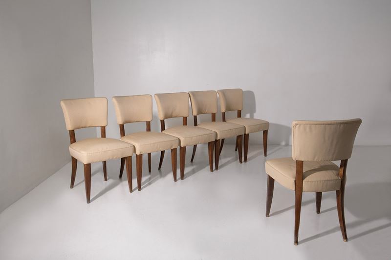 Guglielmo Ulrich - Set di Sei Sedie