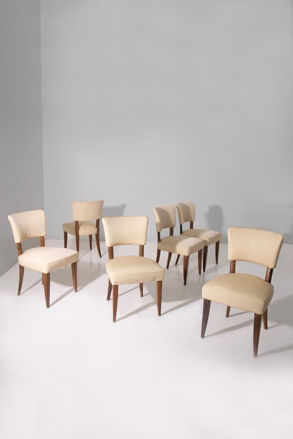 Guglielmo Ulrich - Set of six chairs