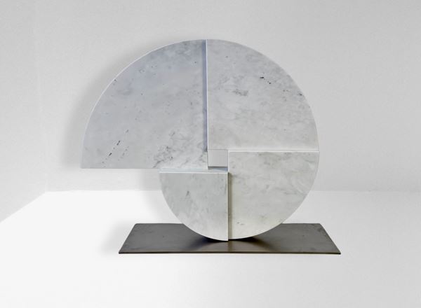 Angelo Mangiarotti - Grande Scultura in marmo