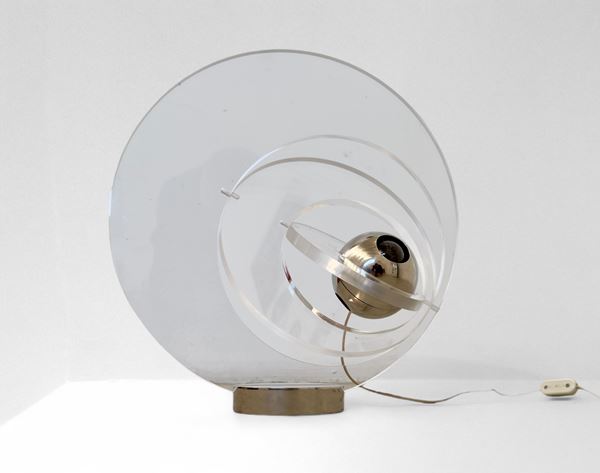 Yonel  Lebovici,Pierre Cardin - Satellite table lamp