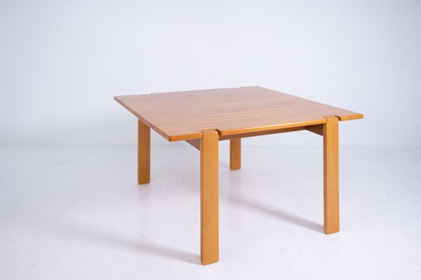 Dormice  Scarpa,Tobia Scarpa - Italian Dining Table in Wood Afra e Tobia Scarpa
