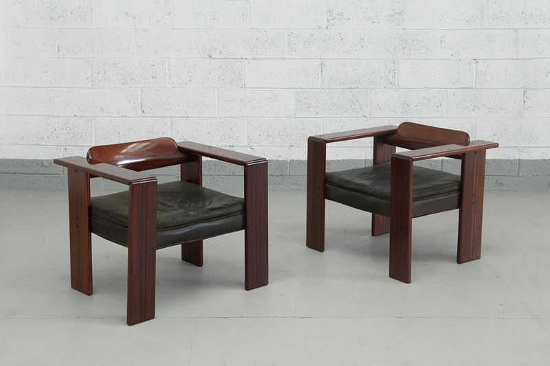 Afra & Tobia Scarpa - Coppia Poltrone Artona