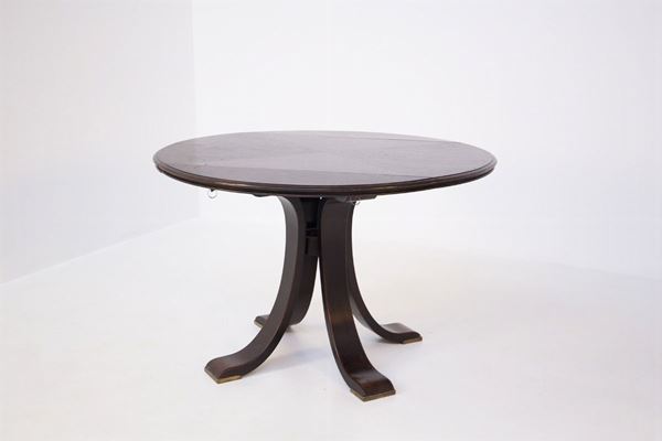 Osvaldo Borsani - Italian Folding Round Table (Attr.)