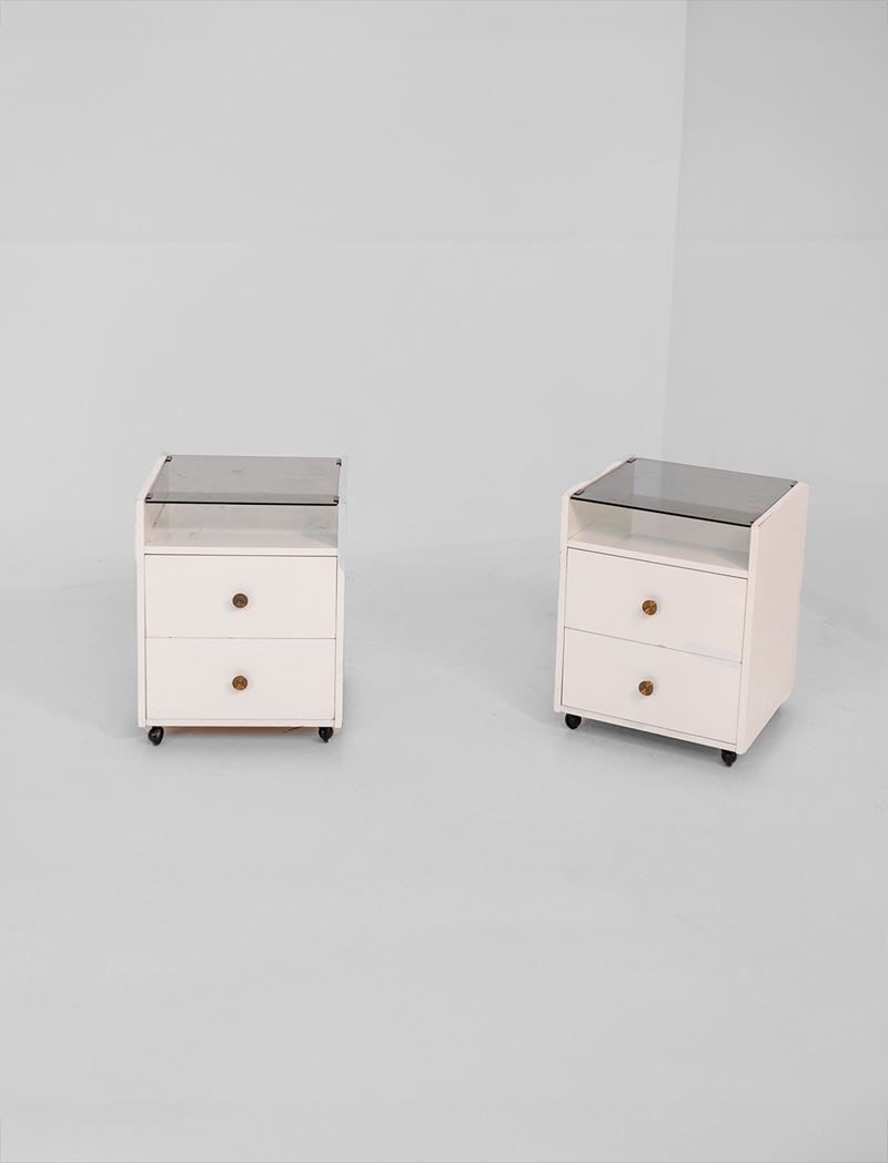 Coppia di comodini per Sormani Carlo De Carli