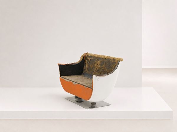 Manifattura Italiana - Space Age Sofa in Steel, 
