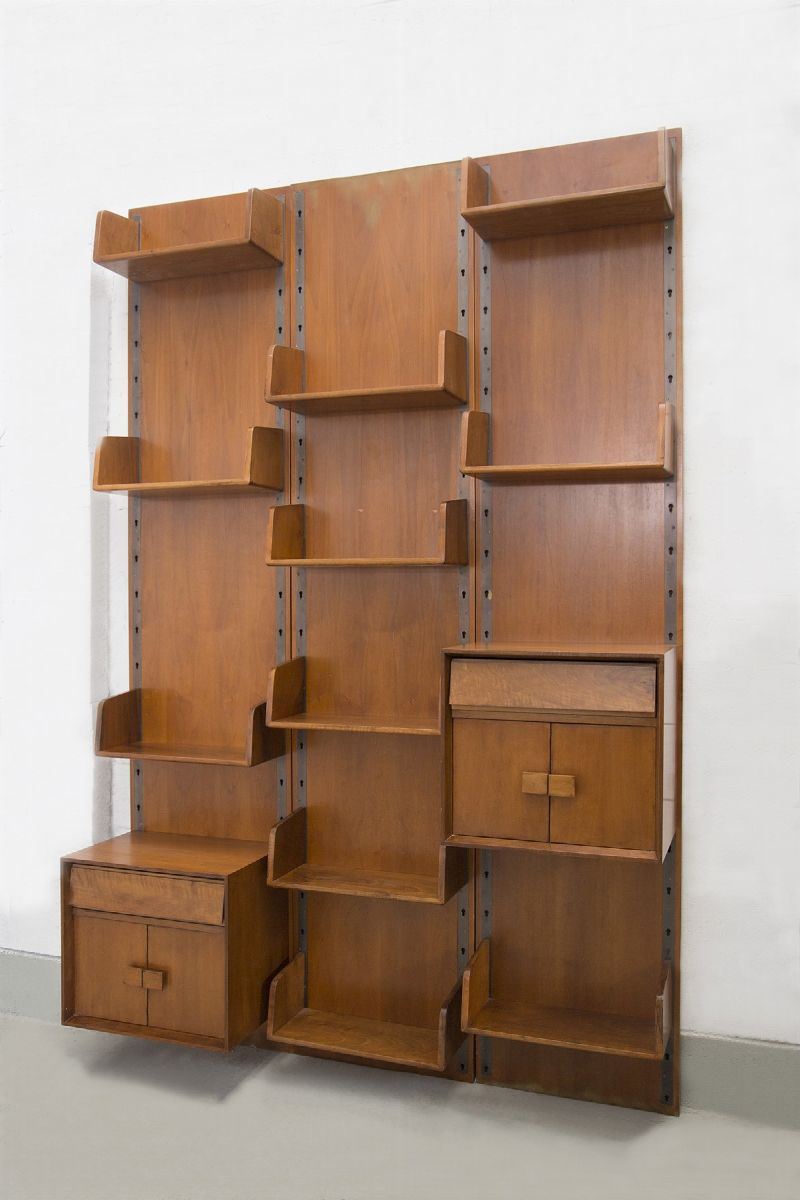 Libreria Vintage in Legno di Gio Ponti