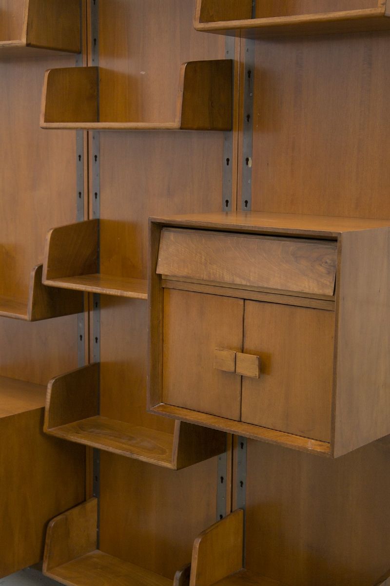 Libreria Vintage in Legno di Gio Ponti