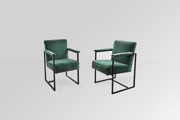 Franco Albini - Coppia di poltrone Pallanti