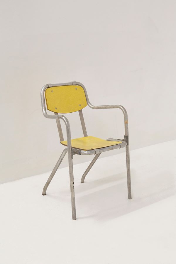 Manifattura Tedesca - Sedia Bauhaus Gialla