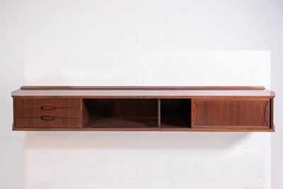 Credenza a Muro di in Legno Pregiato