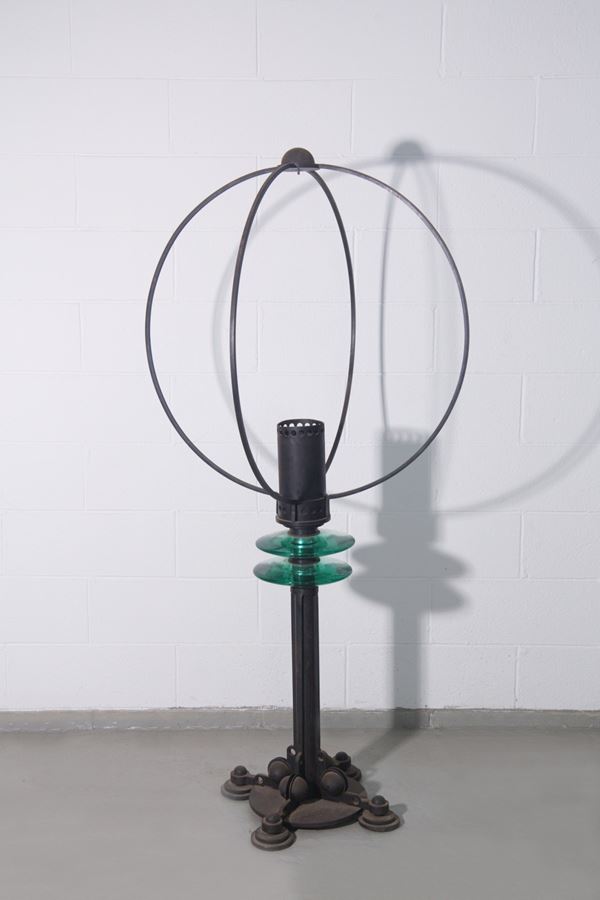 Roberto  Fallani - Lampada da terra sferica
